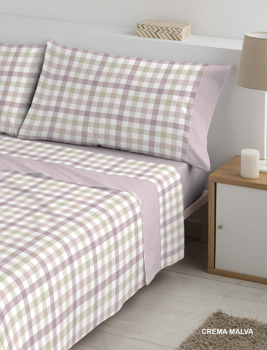 Parure de draps Polo Polo Crema — Mauve