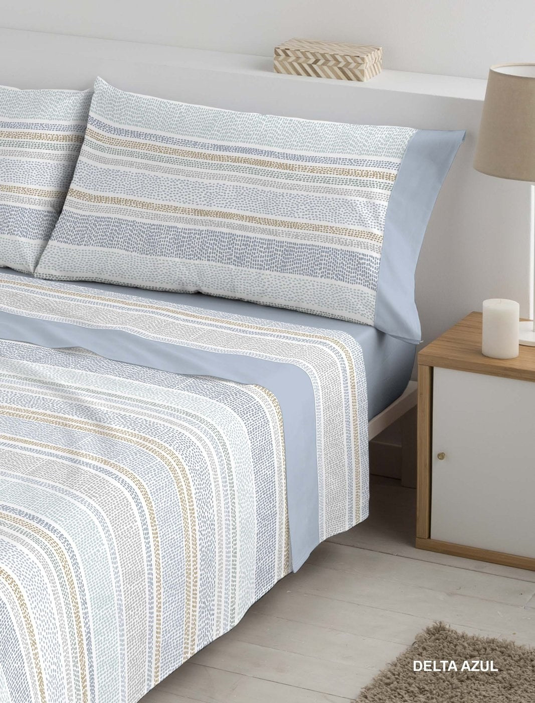 Parure de draps Polo Polo Delta — Bleu