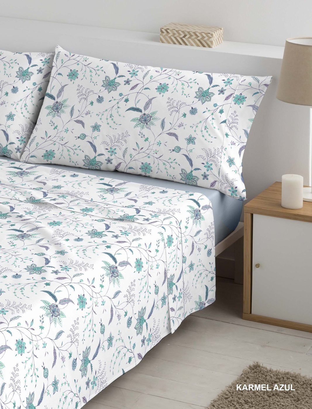 Parure de draps Polo Polo Karmel — Bleu