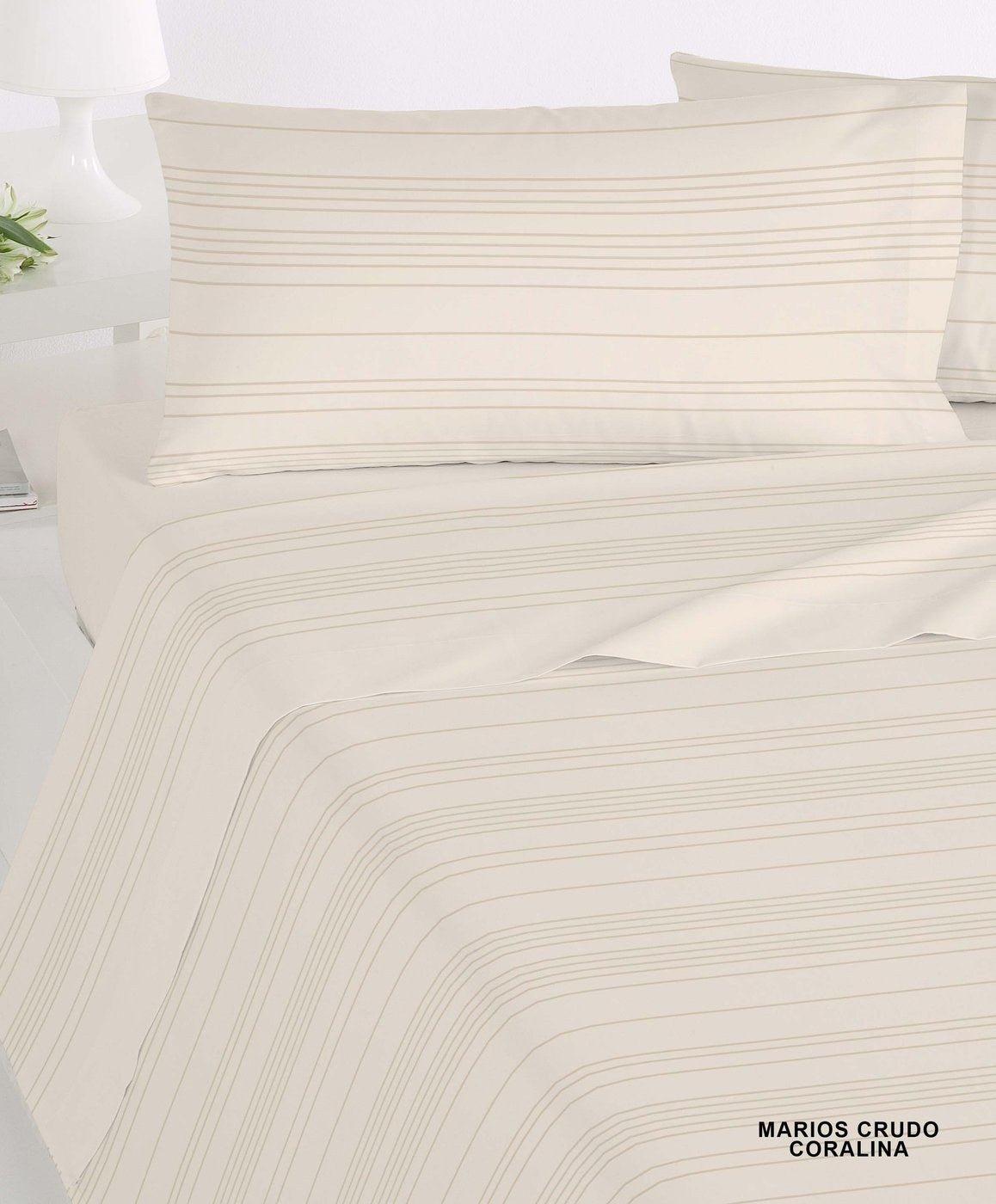 Parure de draps Polo Polo Marios — Écru