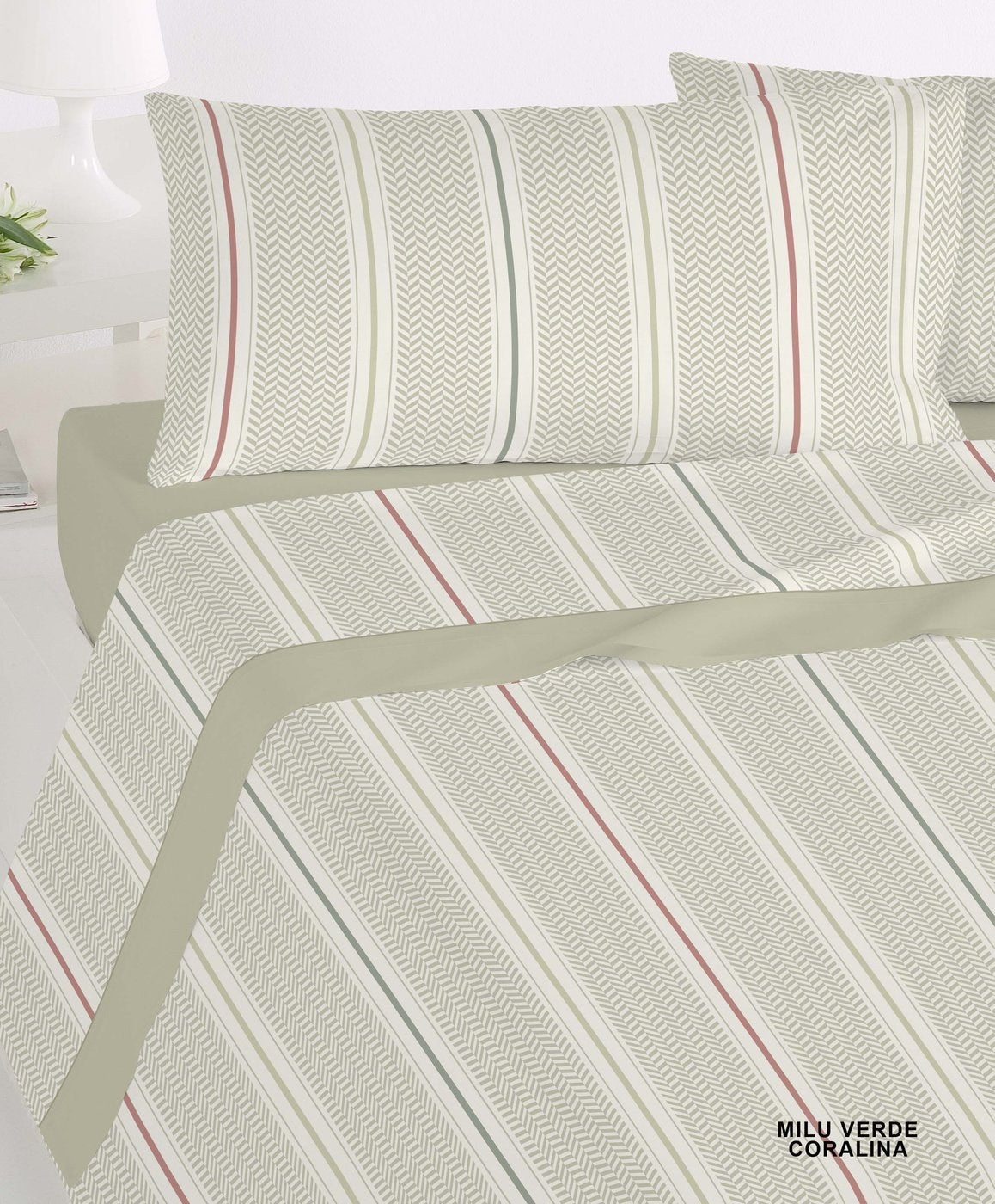 Parure de draps Polo Polo Milu — Vert