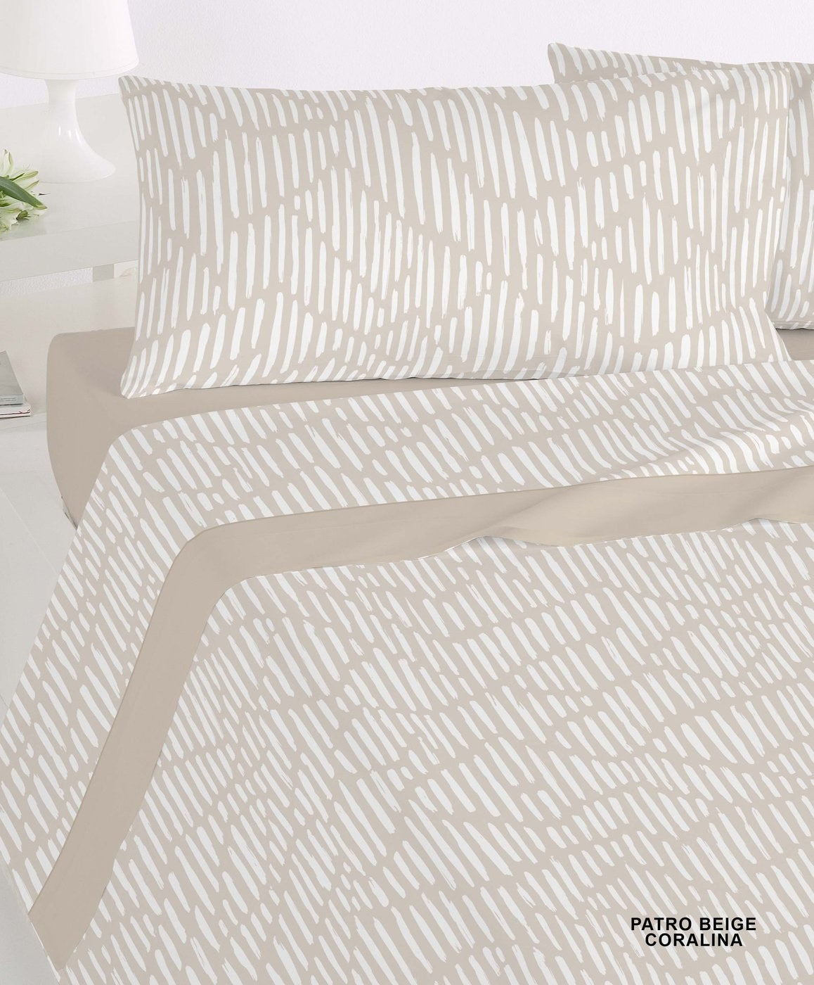 Parure de draps Polo Polo Patro — Beige