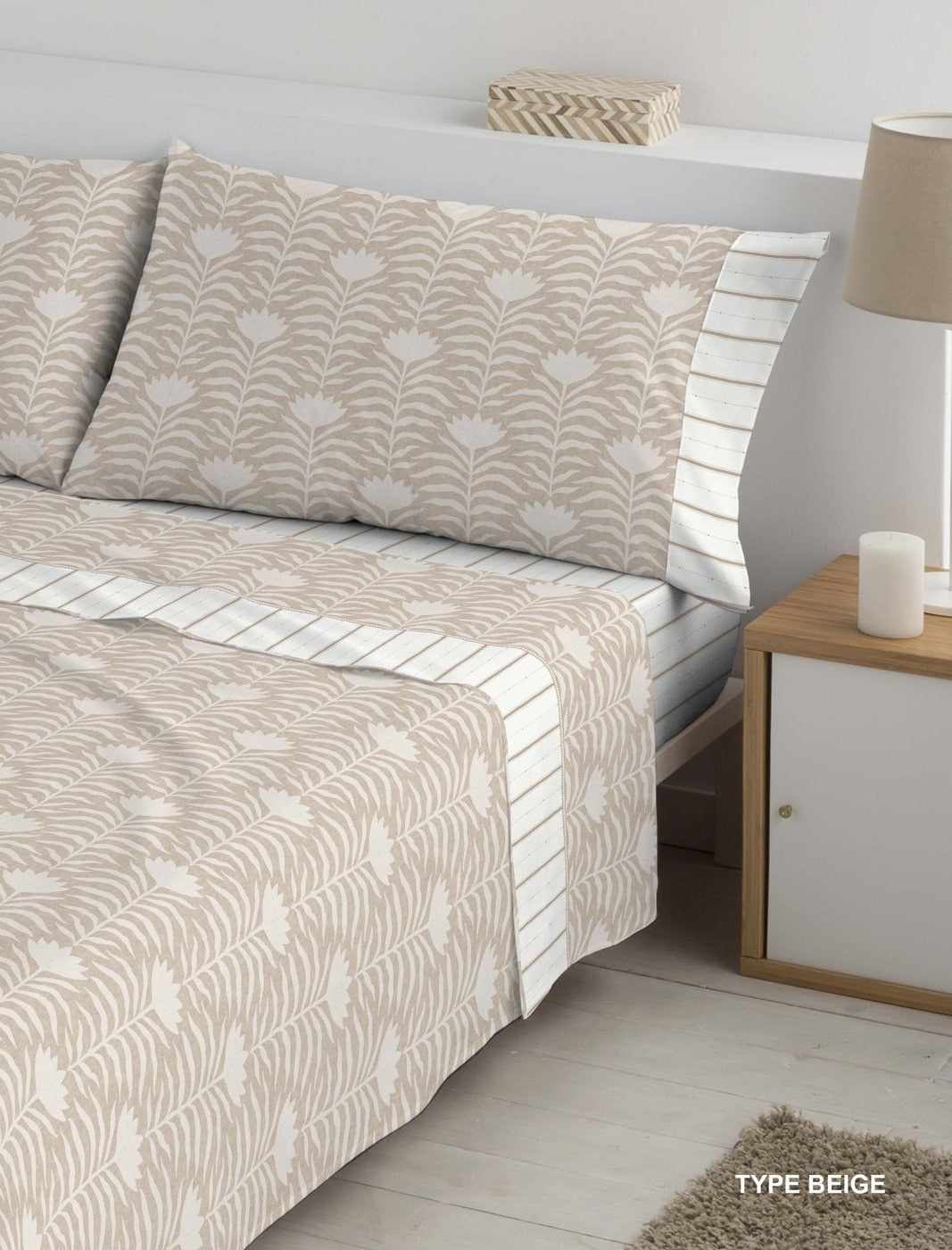 Parure de draps Polo Polo Type — Beige