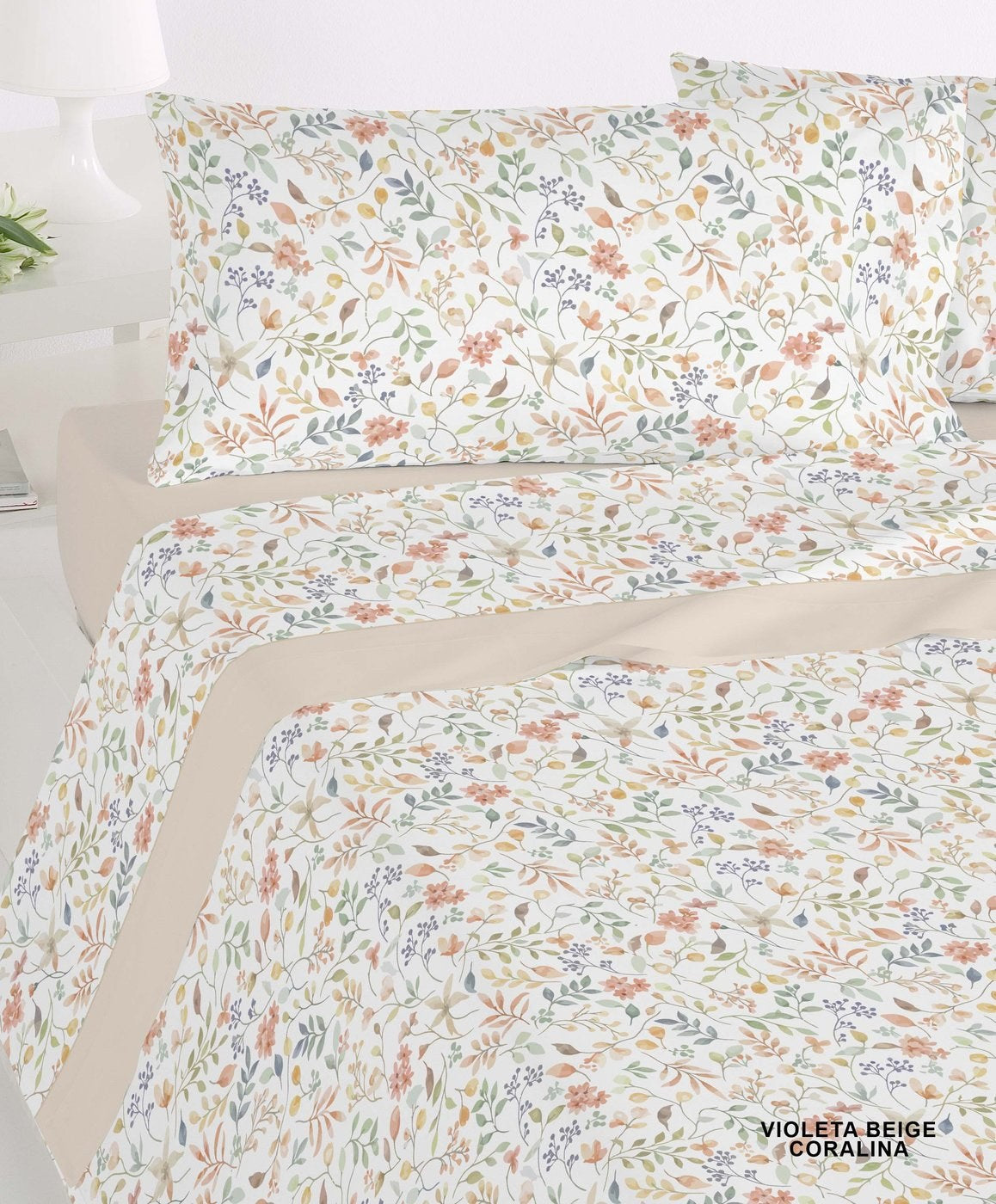 Parure de draps Polo Polo Violeta — Beige